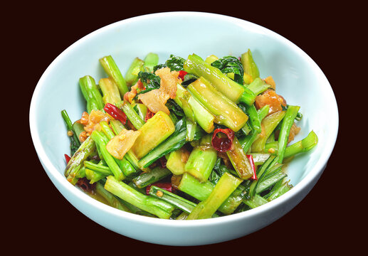 油渣菜心
