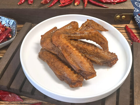 香辣鸭翅