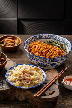 榨菜肉丝面