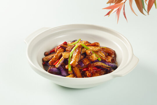 油焖茄子煲