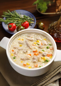 五谷杂粮瘦肉粥