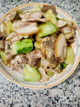 猪头肉拌黄瓜