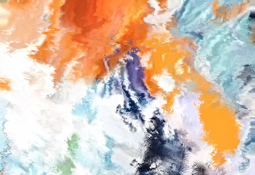 现代水墨抽象画