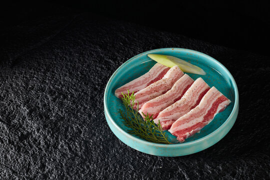 黑猪五花肉