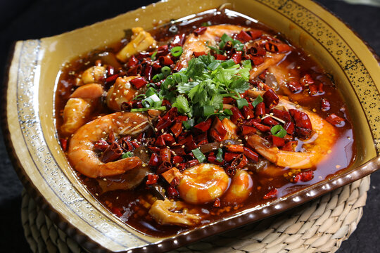 麻辣大虾