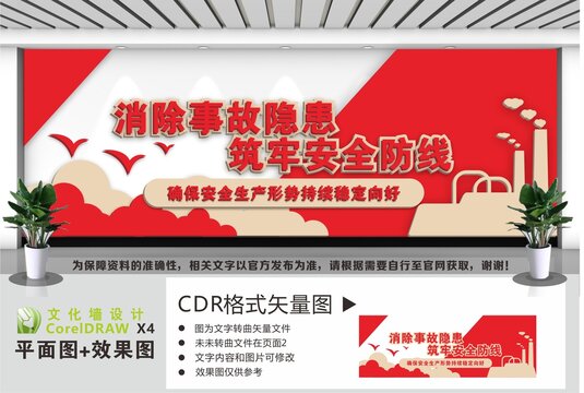 安全生产安全标语文化墙