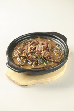 烧肉干豆角