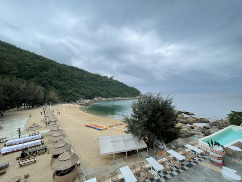 海边
