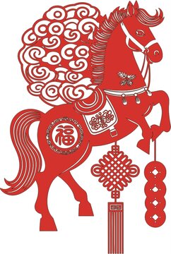 马年中国结