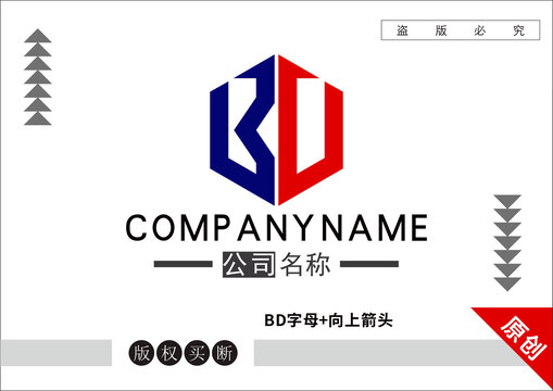 BD箭头标志