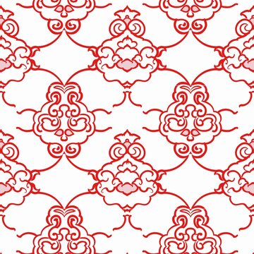 传统背景花纹
