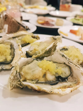 蒜蓉烤生蚝