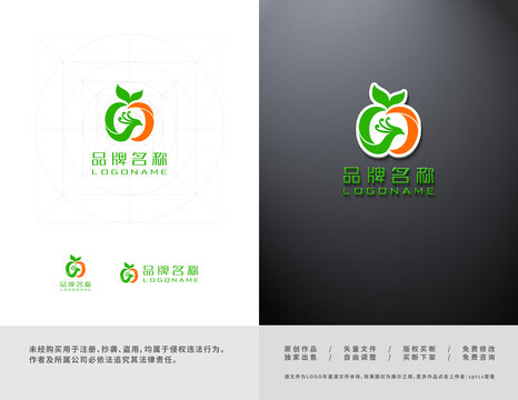 凤凰生鲜果蔬水果LOGO