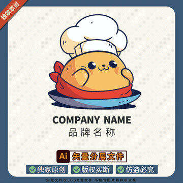LOGO标志美食面包店图案品牌大使