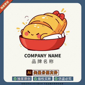 冰箱贴LOGO标志品牌大使美食文创面包店