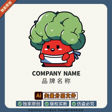 蔬菜冰箱贴LOGO标志图案美食44