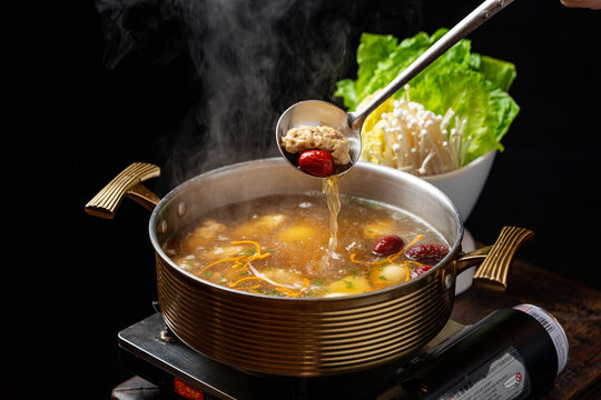 枣香肉丸汤