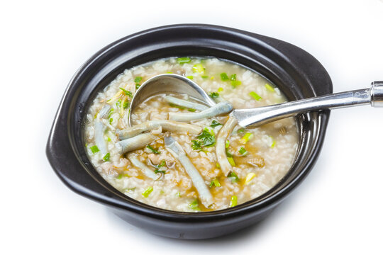 沙虫粥海鲜粥