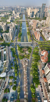 佛山市顺德区大良顺德新城兴顺路城市春色