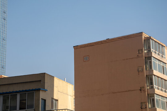 城市多层住宅楼