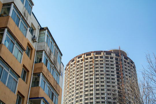 城市在建商业大楼