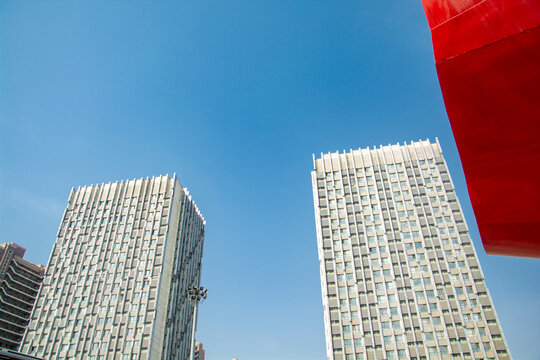 城市高层写字楼