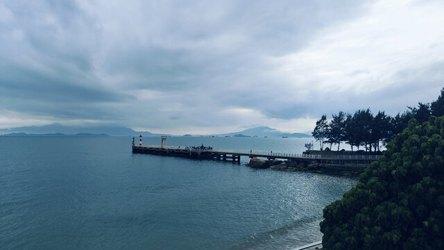 海边栈桥