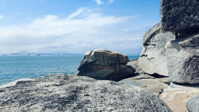 海岸岩石