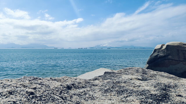 海边岩石