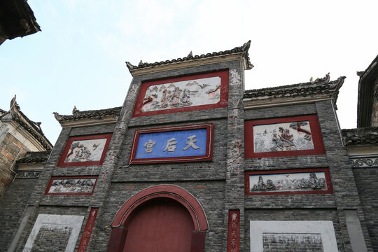 凤凰古城的古建筑天后宫