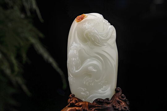 和田玉玉雕龙