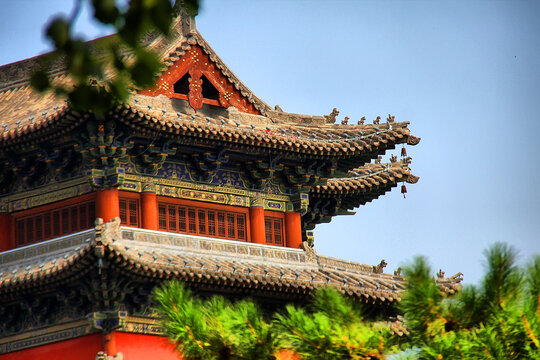 大同古城城楼阁楼