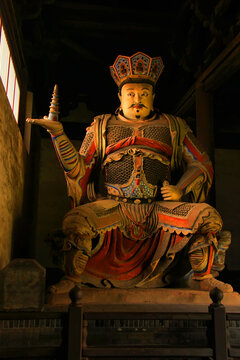 善化寺天王殿天王像