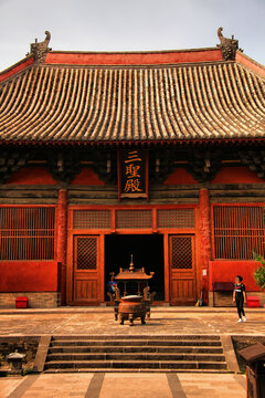 善化古寺三圣殿