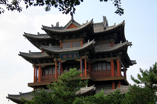 大同文庙尊经阁大同古建
