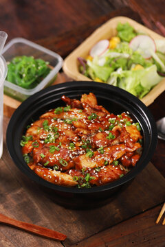 照烧鸡肉盖饭