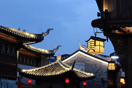 老街夜景