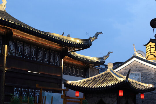 古街夜景