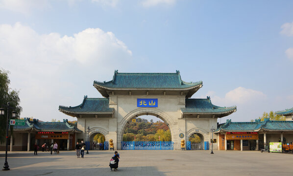 吉林北山公园秋色