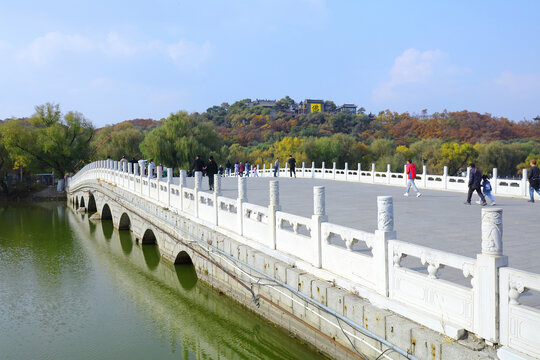 吉林北山公园秋色