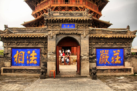 应县木塔小西天法相庄严