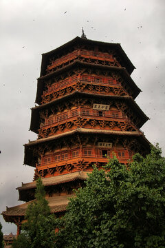 应县木塔佛宫寺释迦塔