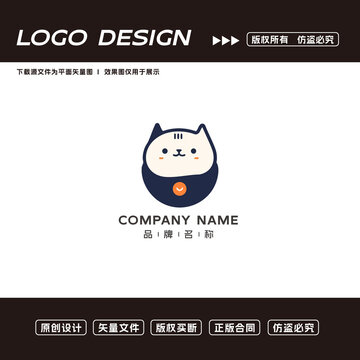 小猫logo标志