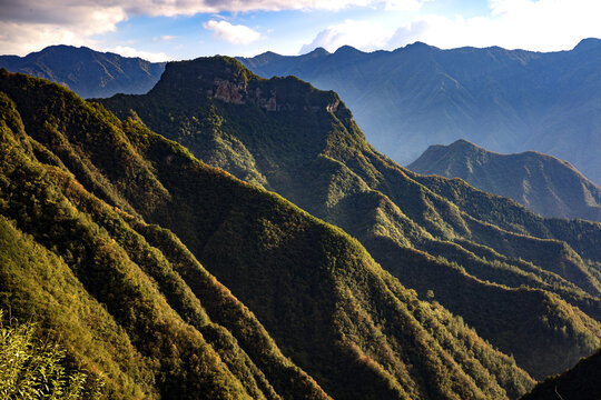 大巴山风光