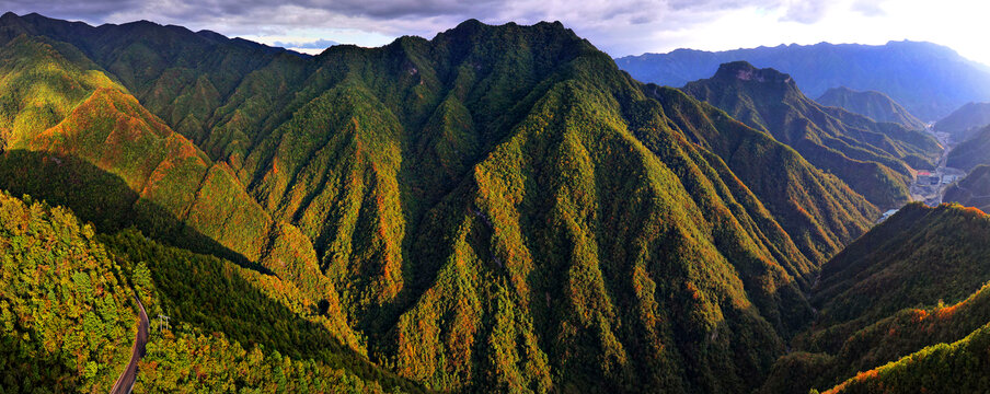 大巴山风光