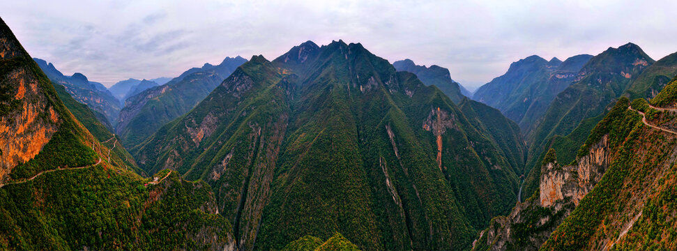 重庆巫溪兰英大峡谷