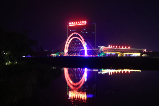 博兴县夜景