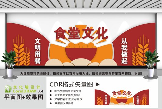 食堂文化标语