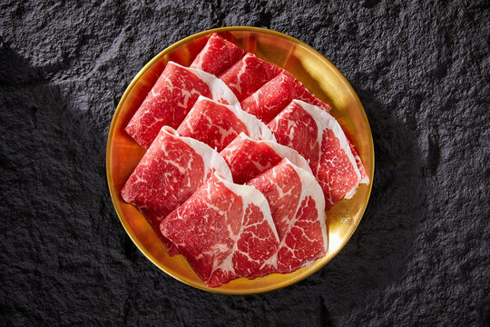 雪花牛肉