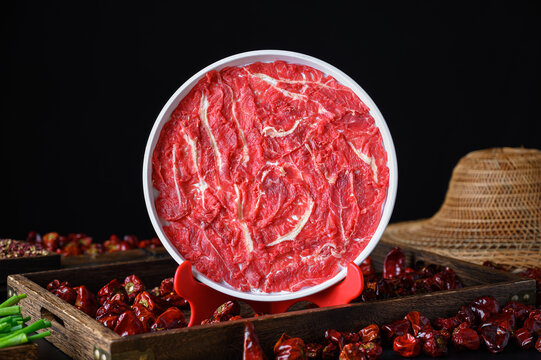 鲜牛肉火锅